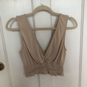 Urban Outfitters ruched crop top